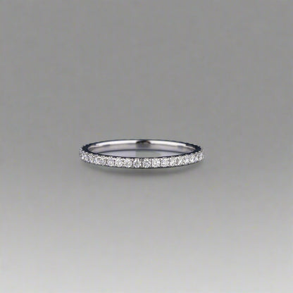 Simple Diamond Eternity Band