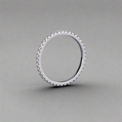 Simple Diamond Eternity Band