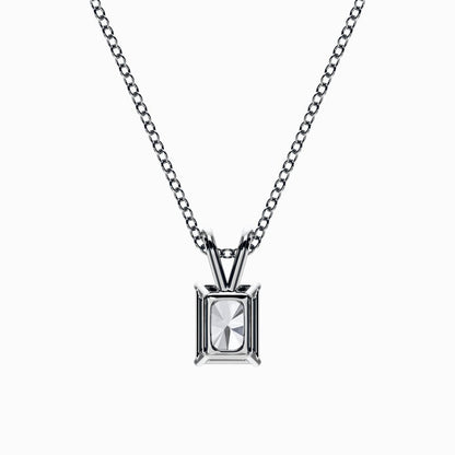 Radiant Shape Lab Grown Diamond Pendant D VVS2